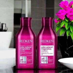 REDKEN Color Extend Magnetics Shampoo + Conditioner 10.1 fl oz each